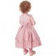 Girls Dusky Pink Frilly Rose Dress