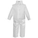 Boys Diamond White 4 Piece Waistcoat Suit