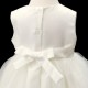 Baby Girls Ivory Bow Tulle Dress & Bolero Jacket