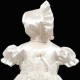 Baby Girls Ivory Embroidered Christening Gown & Bonnet