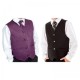 Boys Black & Diamond Purple 8 Piece Tail Suit