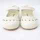 Girls Ivory Patent 'Fairy' Diamante Special Occasion Shoes
