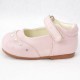 Girls Pink Patent 'Fairy' Diamante Special Occasion Shoes