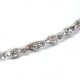 Girls Silver Plated Sparkly Crystals Alice Band
