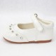 Girls White Patent 'Fairy' Diamante Special Occasion Shoes