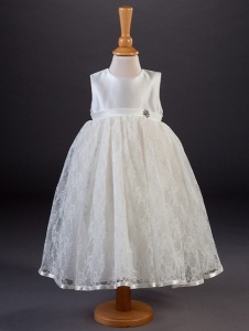 Girls Diamante Lace Dress - Aimee by Millie Grace