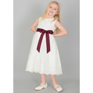 Girls Burgundy Double Sided Satin Dress Sash | Flower Girl Sash - childrensspecialoccasionwear.co.uk Girls Burgundy Double Sided Satin Dress Sash | Flower Girl Sash - childrensspecialoccasionwear.co.uk