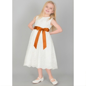 open lace back dress Amazon.com: Burnt Orange Ball Gown Dresses for Girls Fancy Pageant Dresses  Tulle Flower Girl Dress for Girls Bridal Wedding Dress Size 8: Clothing,  Shoes & Jewelry main image 0