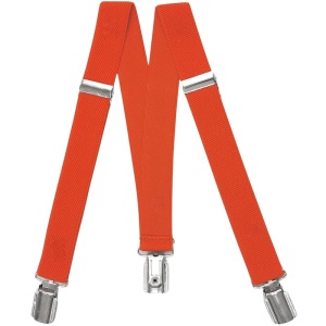 Boys Orange Adjustable Formal Plain Braces
