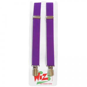 Boys Purple Adjustable Formal Plain Braces