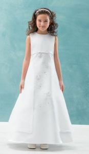 Emmerling White Communion Dress - Style Chloe