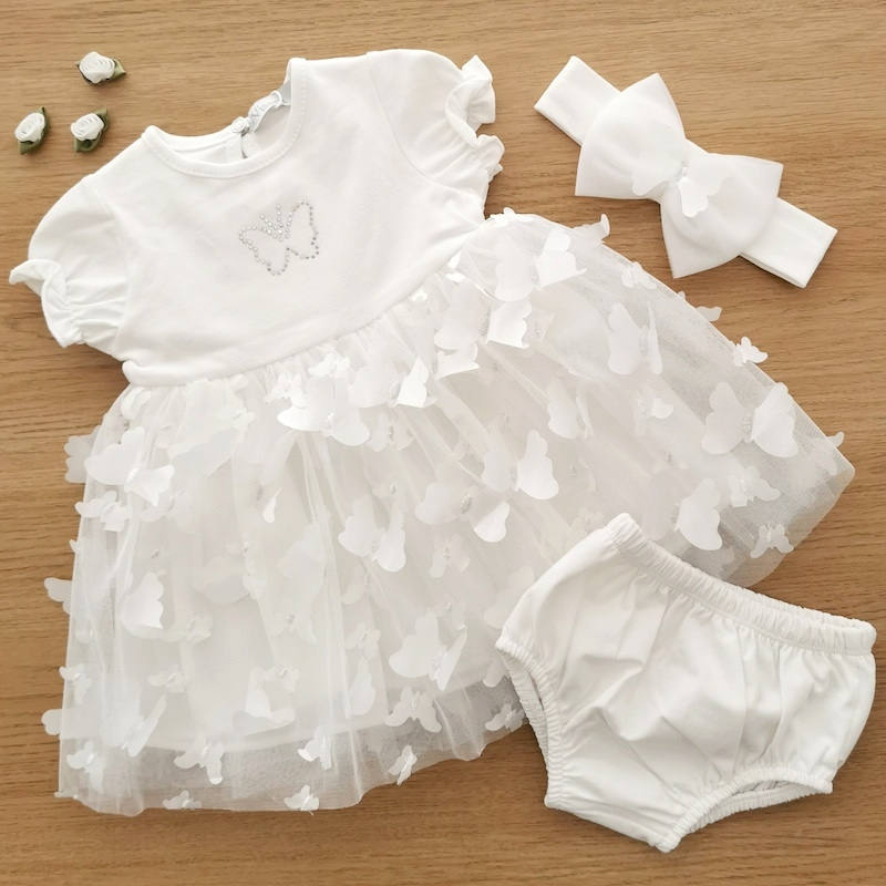 baby butterfly dress