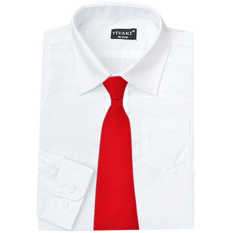 red tie shirt