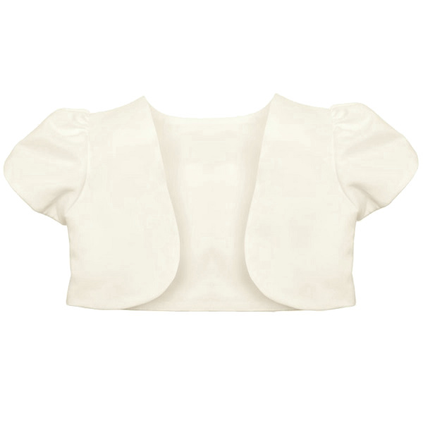 baby girl ivory bolero