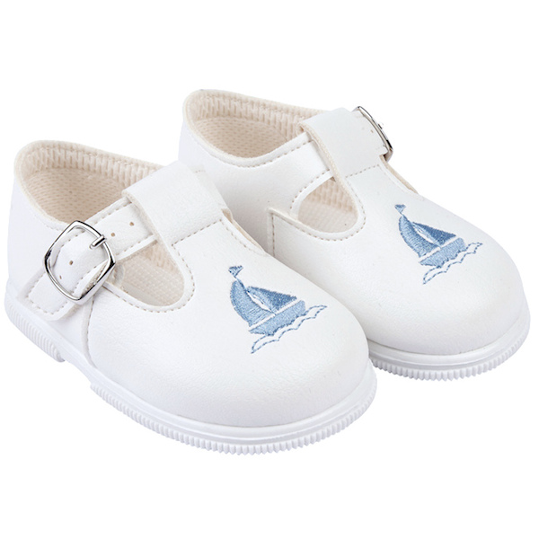 white first walker shoes