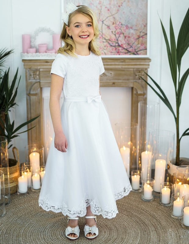 chinese dress ladies Tulle skirt communion dresses – Love Dresses Ireland main image 0