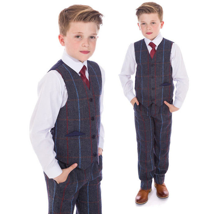 baby boy navy suit