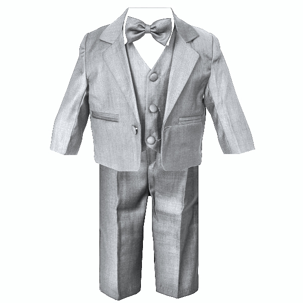baby boy grey suit
