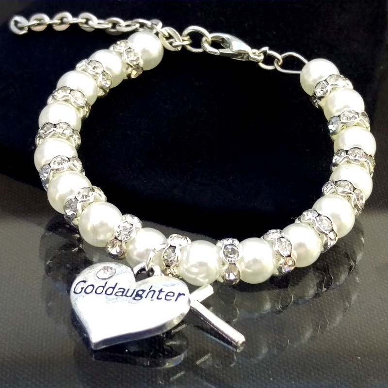 christening bracelet for baby girl