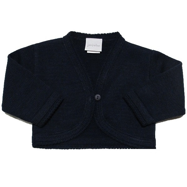 baby girl navy cardigan