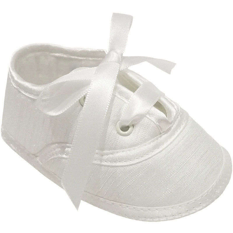 baby boy christening shoes ivory