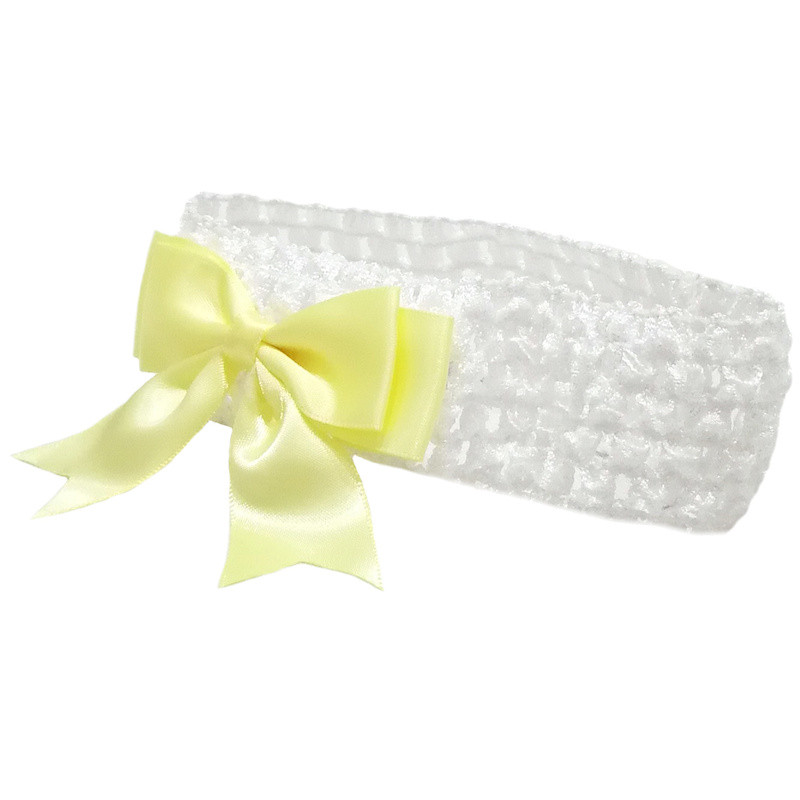 yellow headband for baby girl