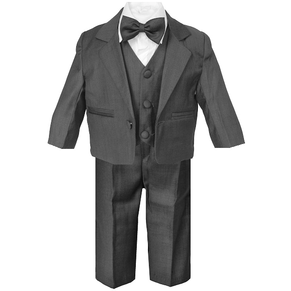 charcoal suit grey waistcoat