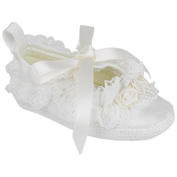 baby girl ivory shoes