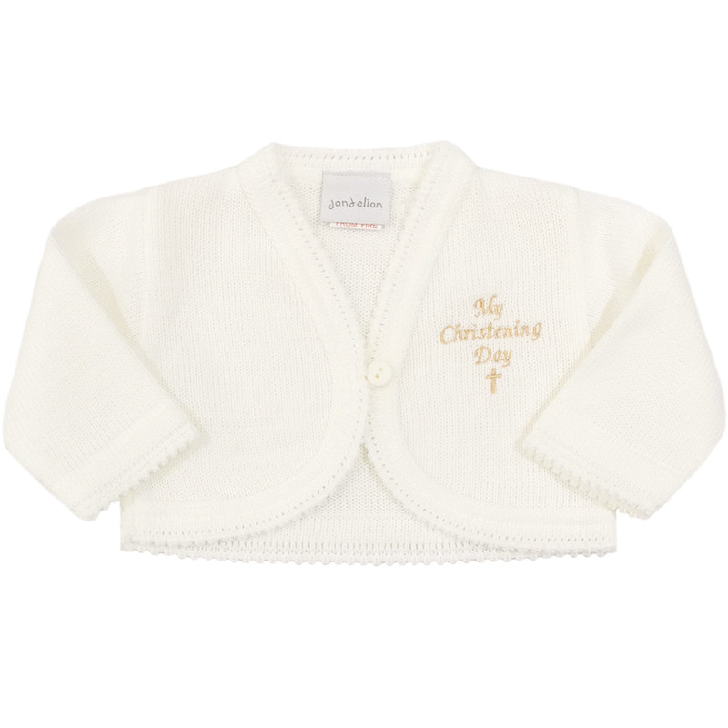 baby girl white sweater