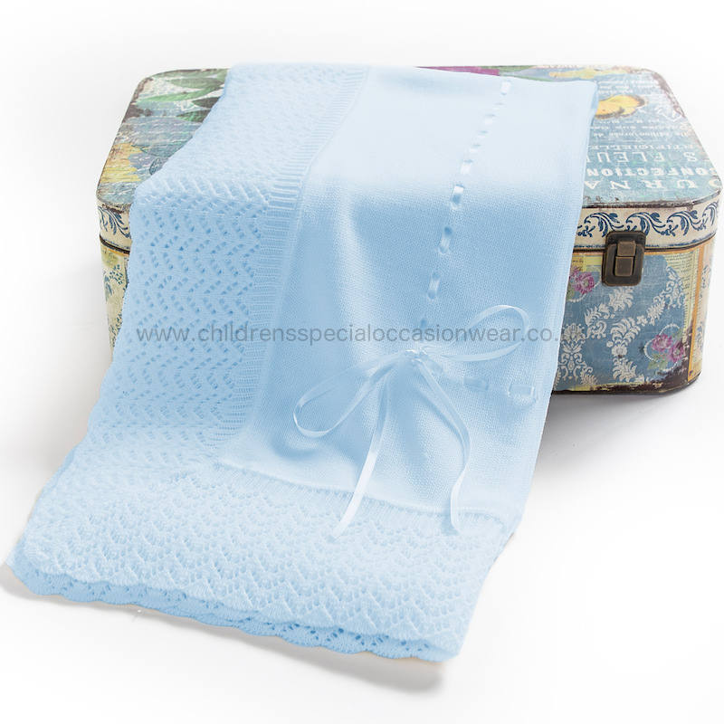 Blue baby 2025 shawl