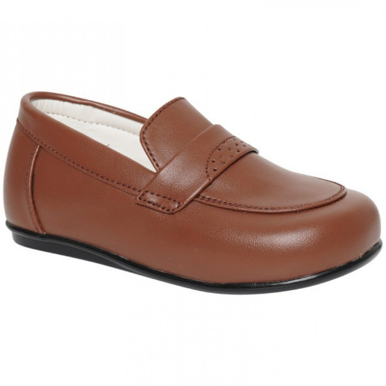 boys tan wedding shoes