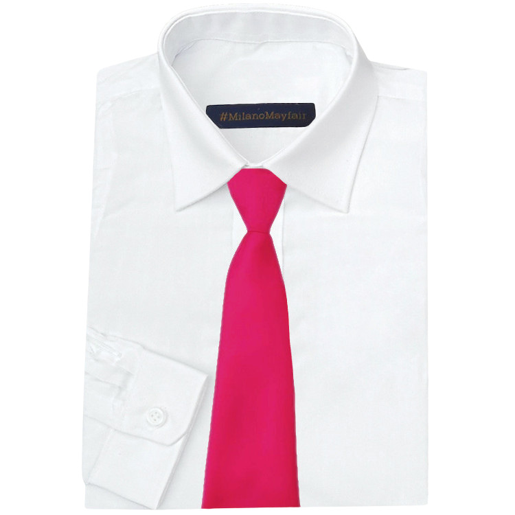 Pink Shirt And Red Tie — free download