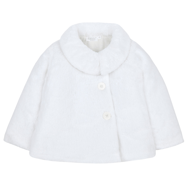 white fur coat for girls