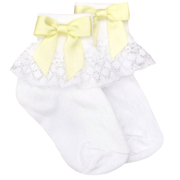 white lace socks baby