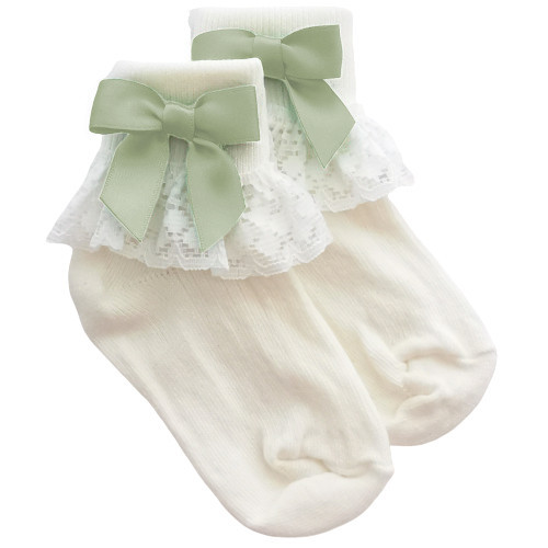 ivory lace socks for toddlers