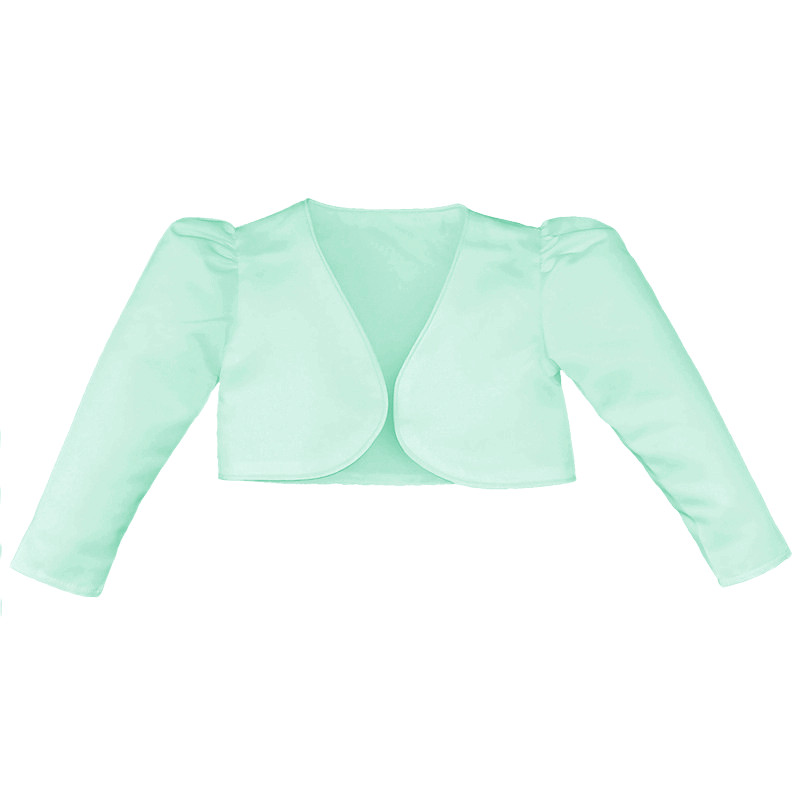 Mint green bolero jacket deals