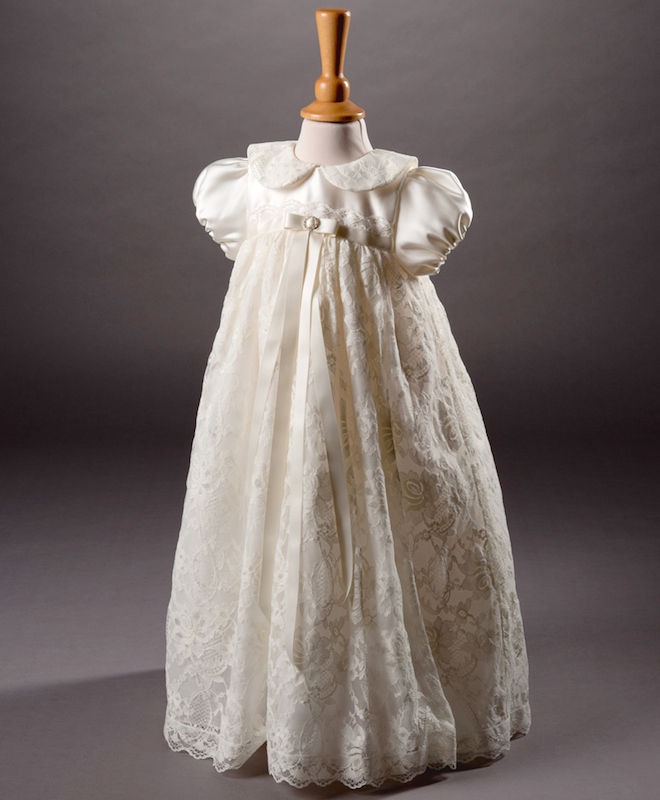 Miley by Millie Grace Baby Girls Lace Christening Gown Bonnet childrensspecialoccasionwear