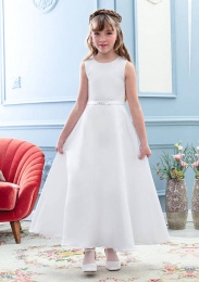 Emmerling White Communion Dress - Style 2140