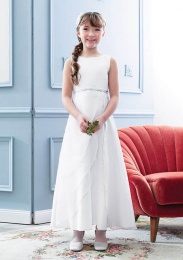Emmerling White Communion Dress - Style 2142