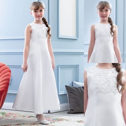 Emmerling White Communion Dress - Style 2144