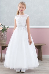 Emmerling Ivory or White Communion Dress - Style Florinda
