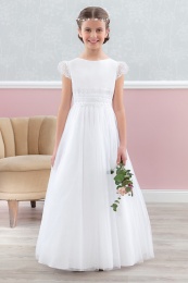 Emmerling Ivory or White Communion Dress - Style Frauke