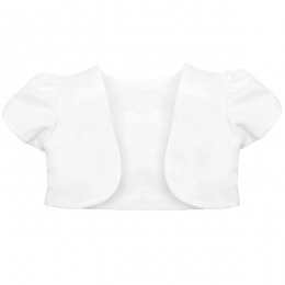 white communion bolero
