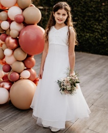 Emmerling White Communion Dress - Style Giselle