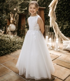 Emmerling Ivory or White Communion Dress - Style Giulietta