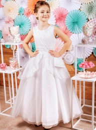 Emmerling White Communion Dress - Style Henrike