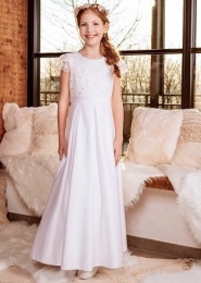 Emmerling Tiara Girls White Hair Accessory:- 77529 main image 0