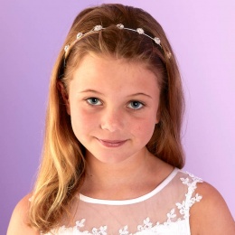 Girls Crystal & Diamante Headband - Ivy P285 by Peridot