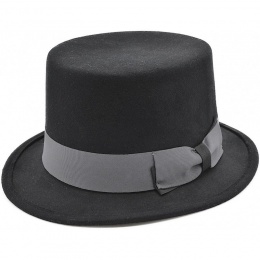 boys grey top hat