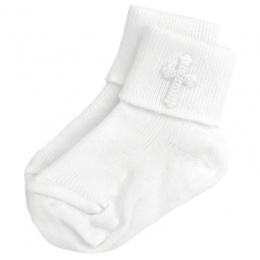 baby boy white dress socks